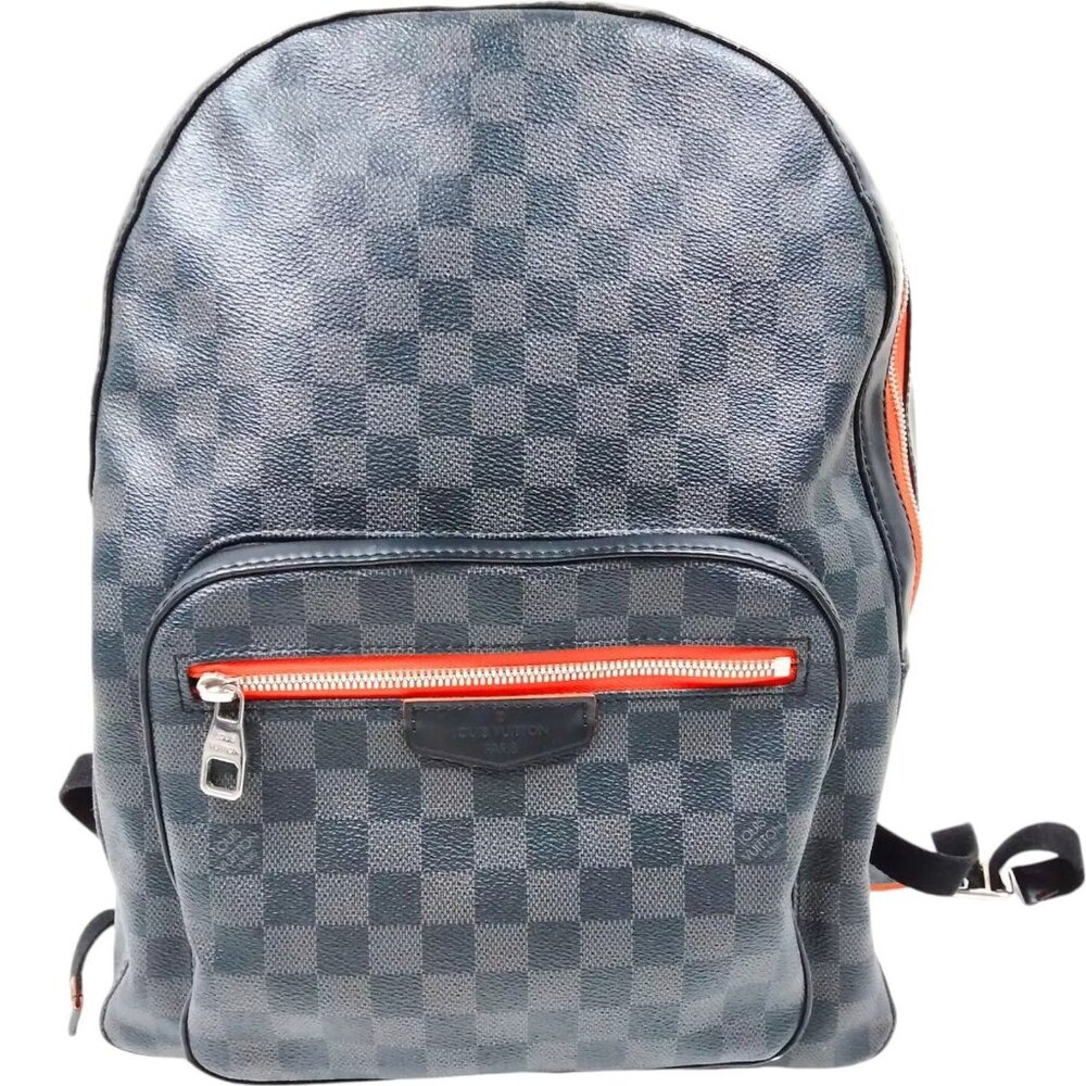 1191065AT (X6) Louis Vuitton Backpack Bag Black Damier Graphite
